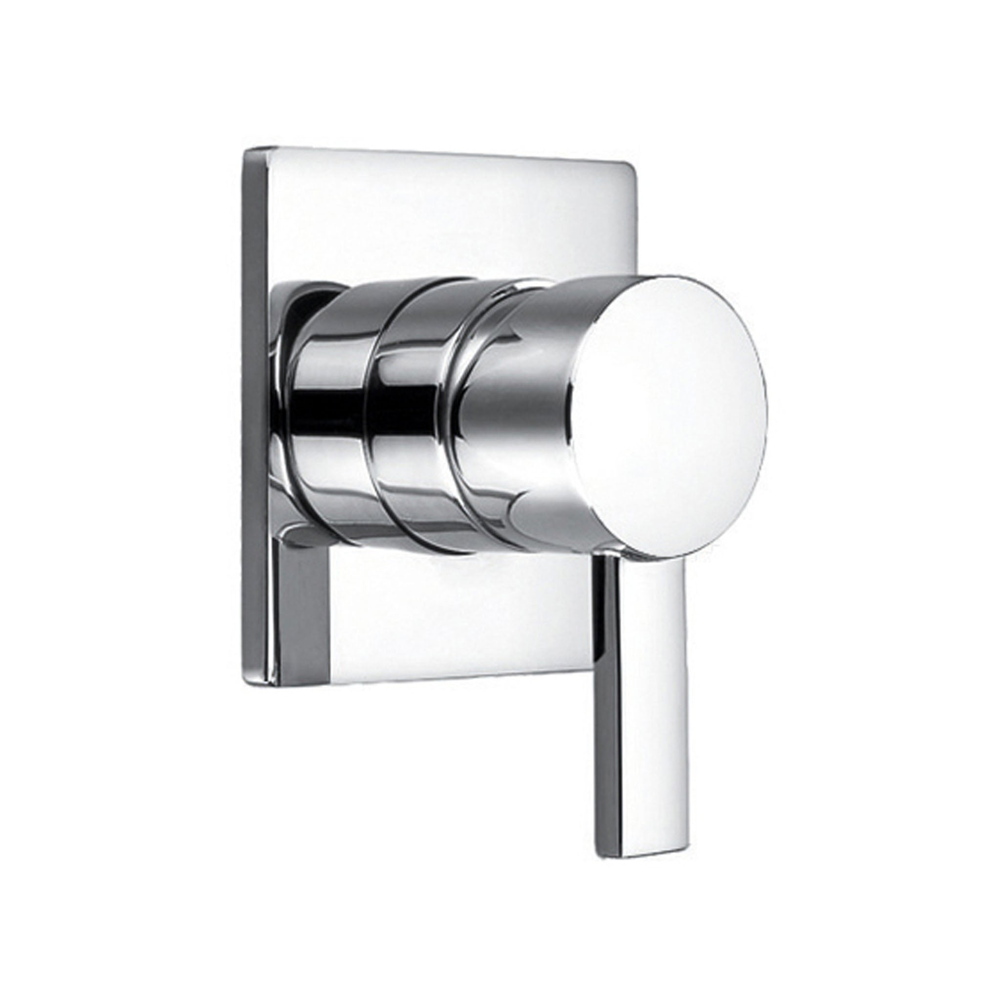 Flova STR8 Concealed Single Outlet Manual Shower Mixer Small Plate