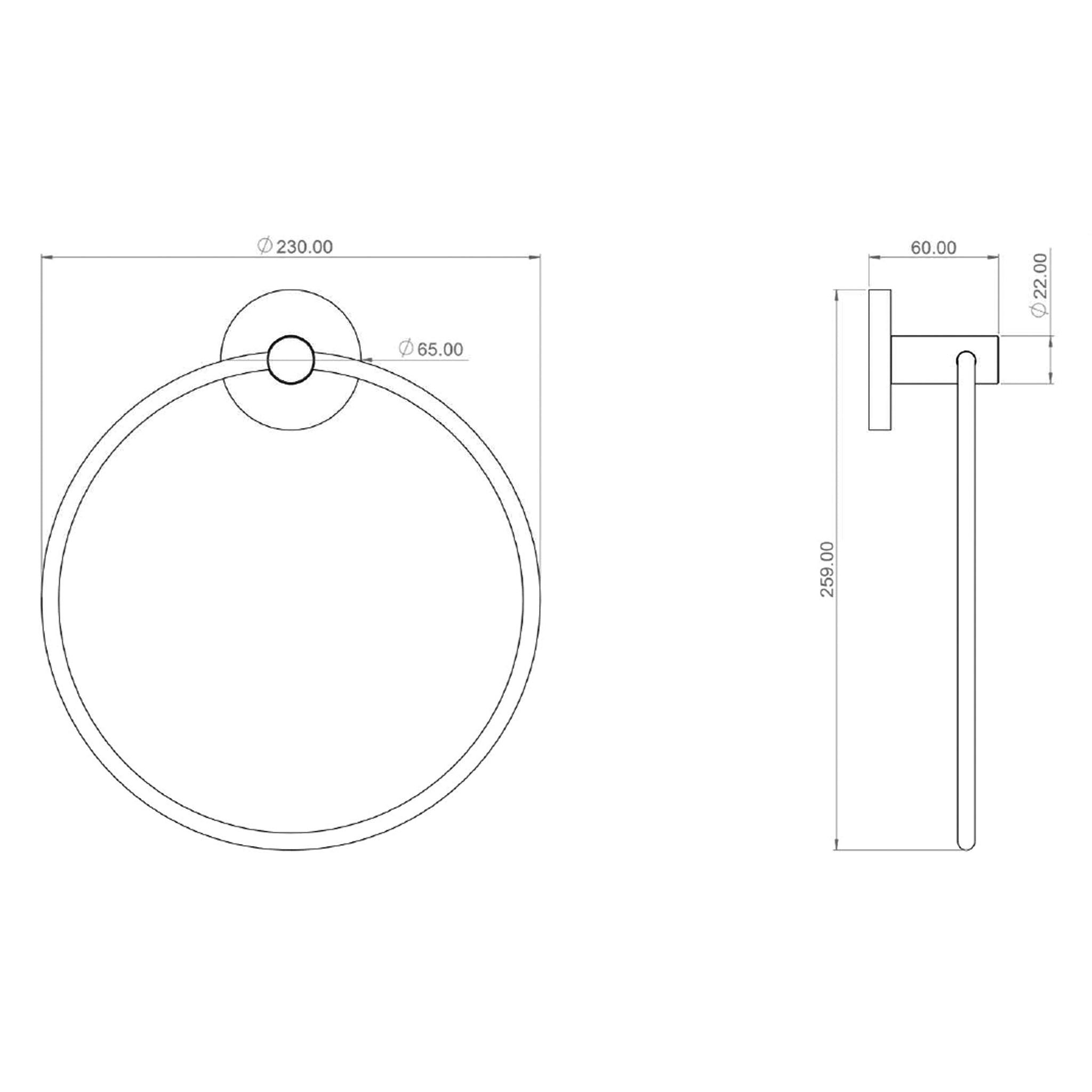 Sonas Hakk Towel Ring