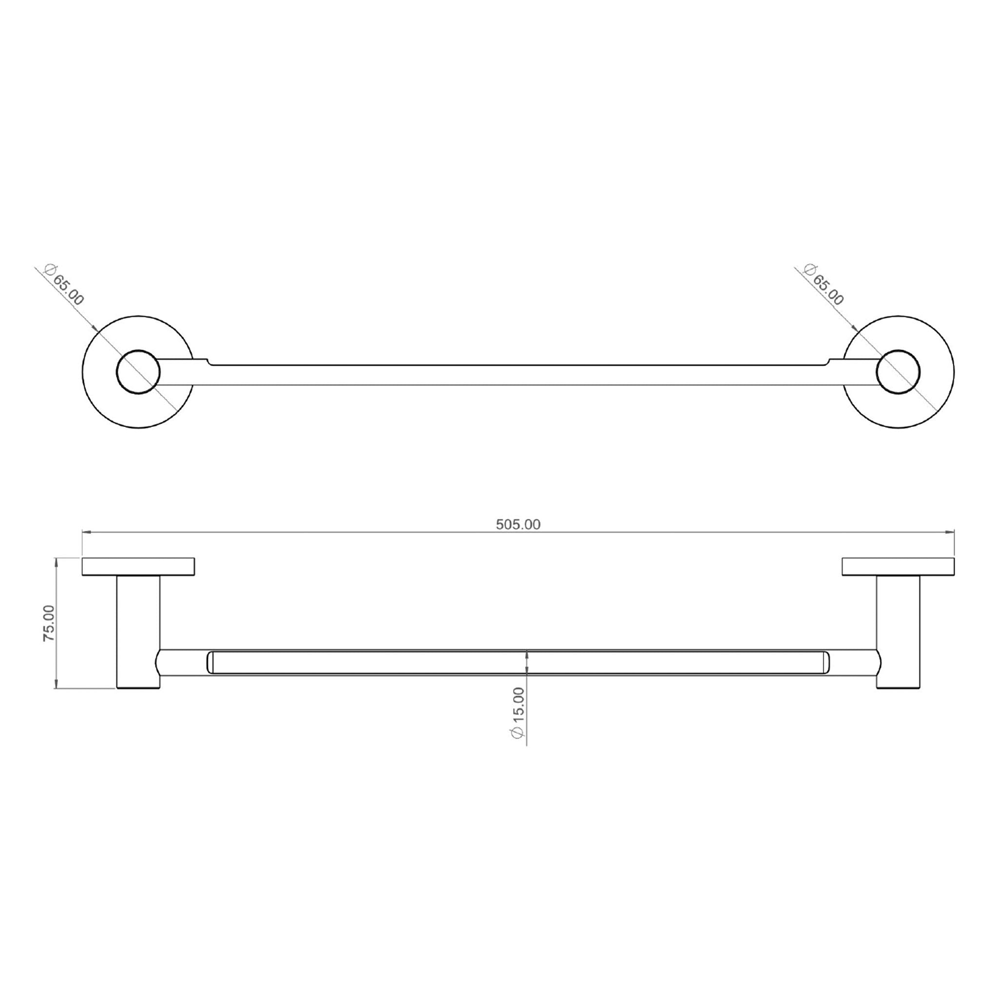 Sonas Hakk Towel Rail 45cm