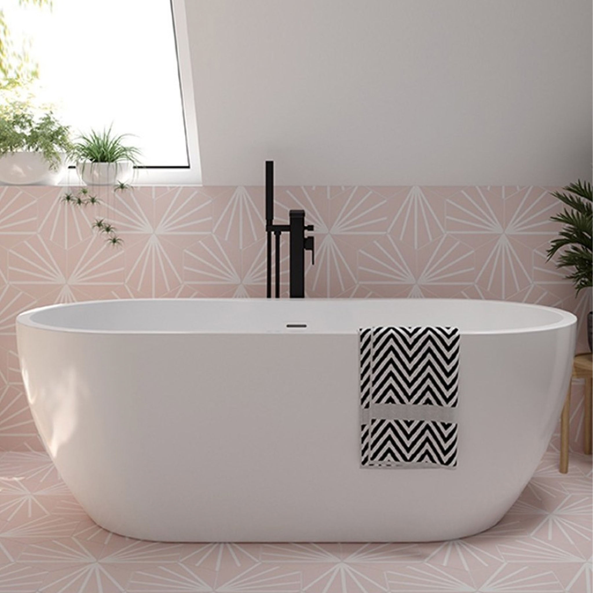 Sonas Andrea Freestanding Double Ended Bath