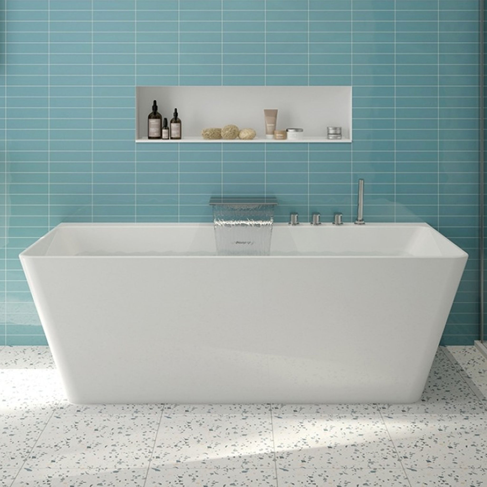 Sonas Ontario Freestanding Double Ended Bath 1700 x 750mm