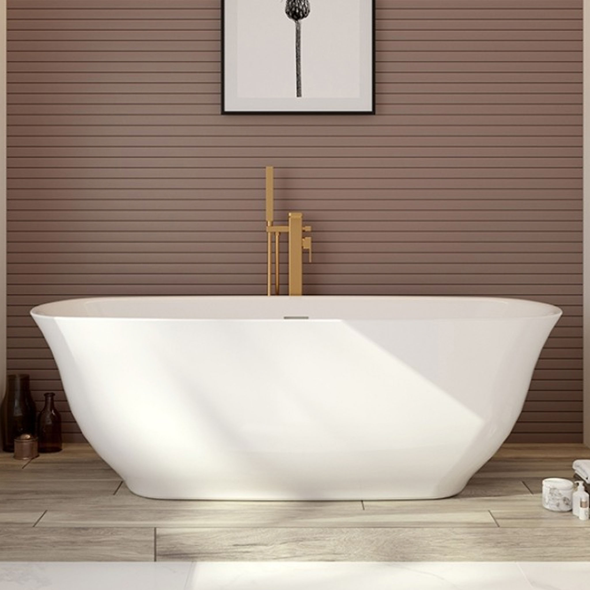 Sonas Reef Freestanding Double Ended Bath 1700 x 750mm