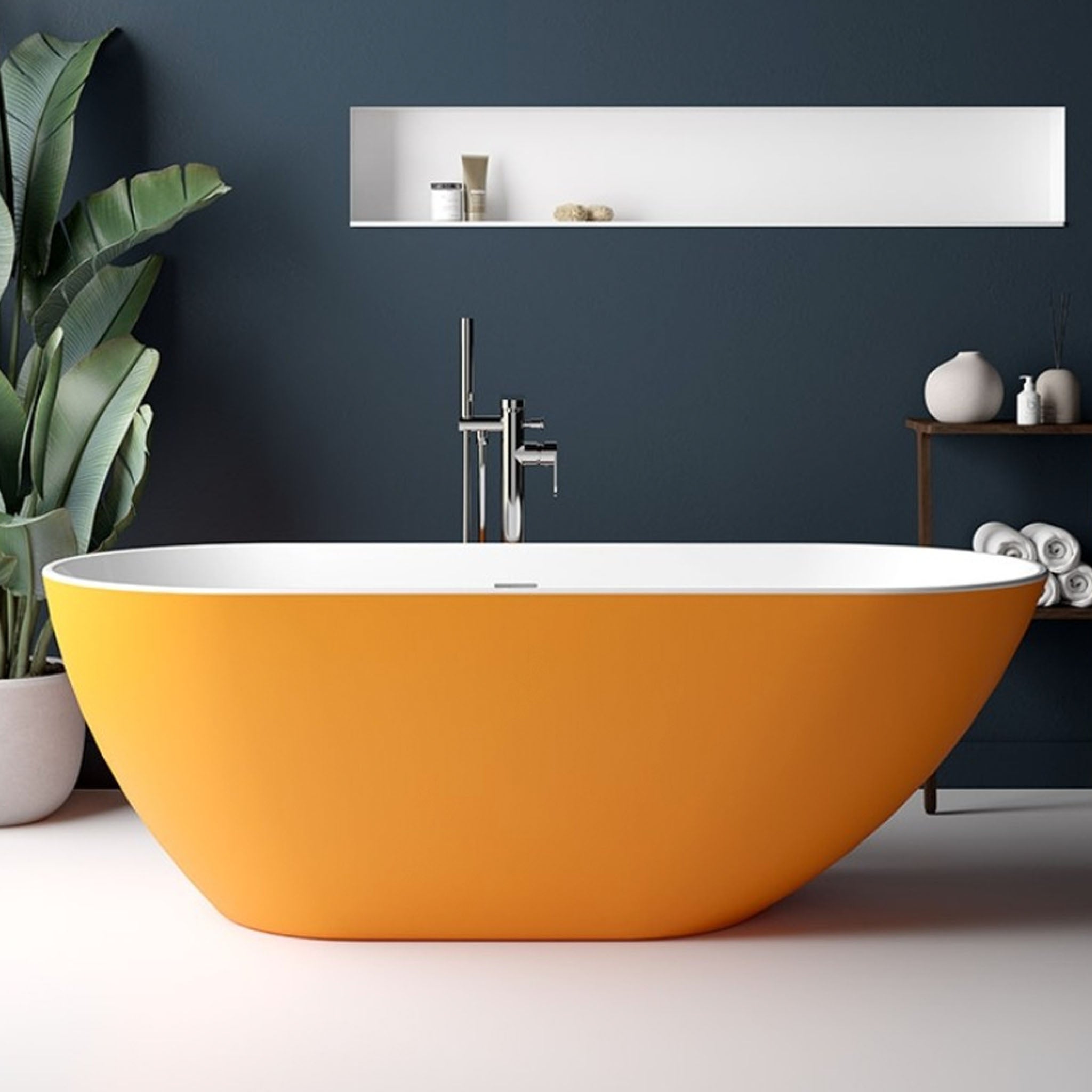 Sonas Abyss Freestanding Double Ended Bath 1700 x 750mm