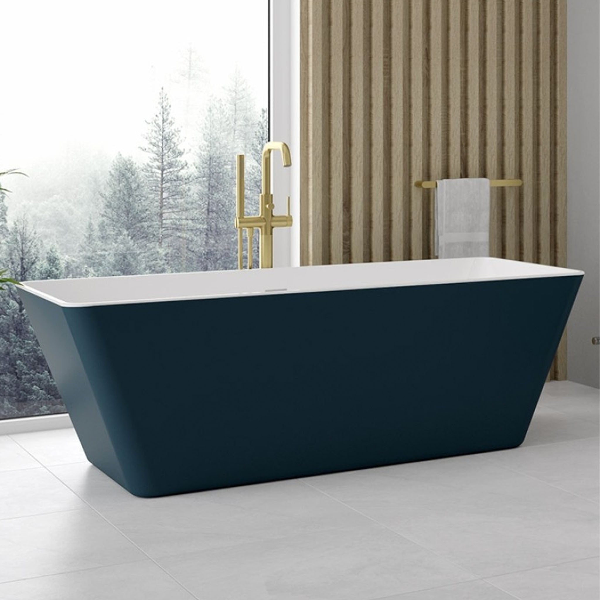 Sonas Comino Freestanding Double Ended Bath 1700 x 750mm