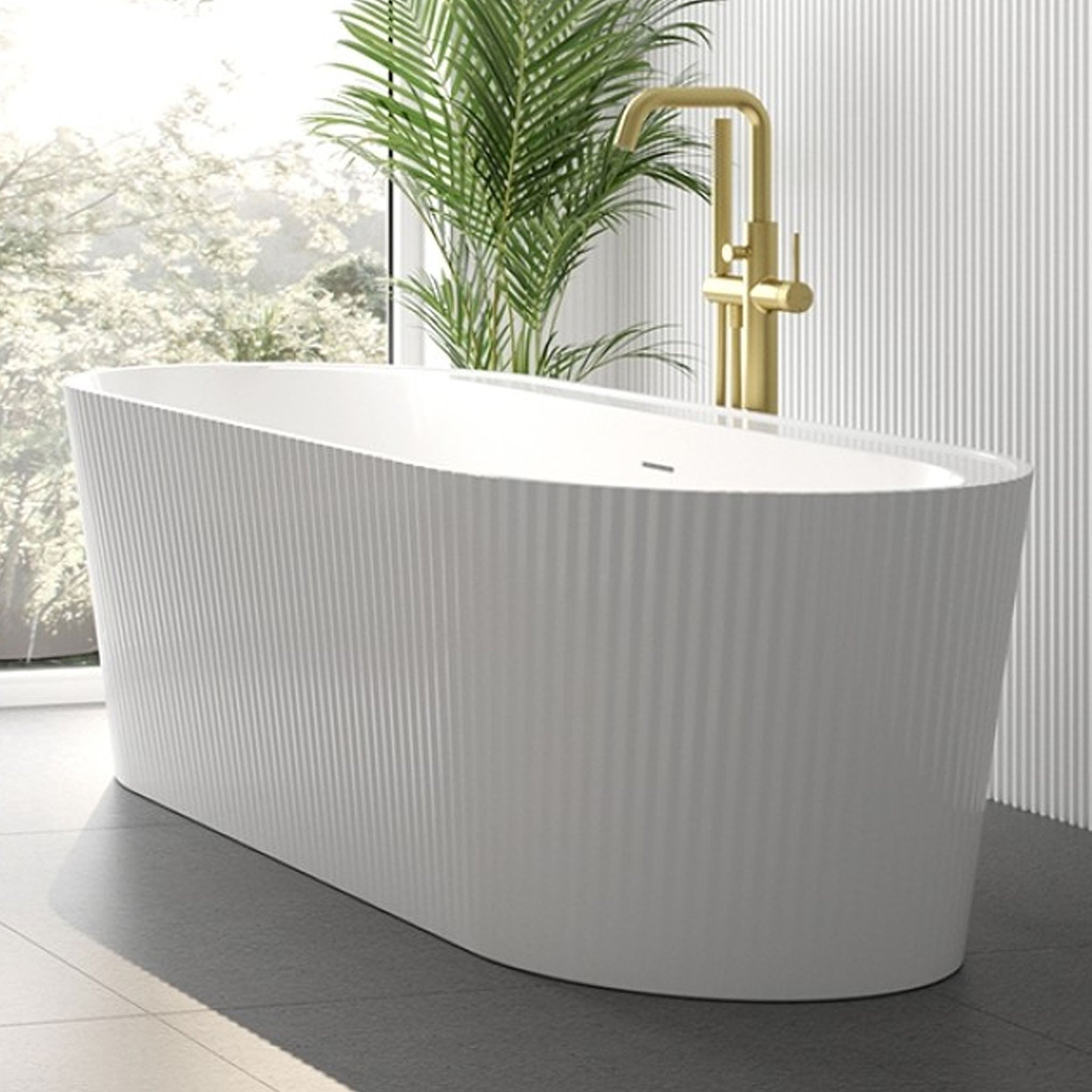 Sonas Reed Freestanding Double Ended Bath 1700 x 750mm