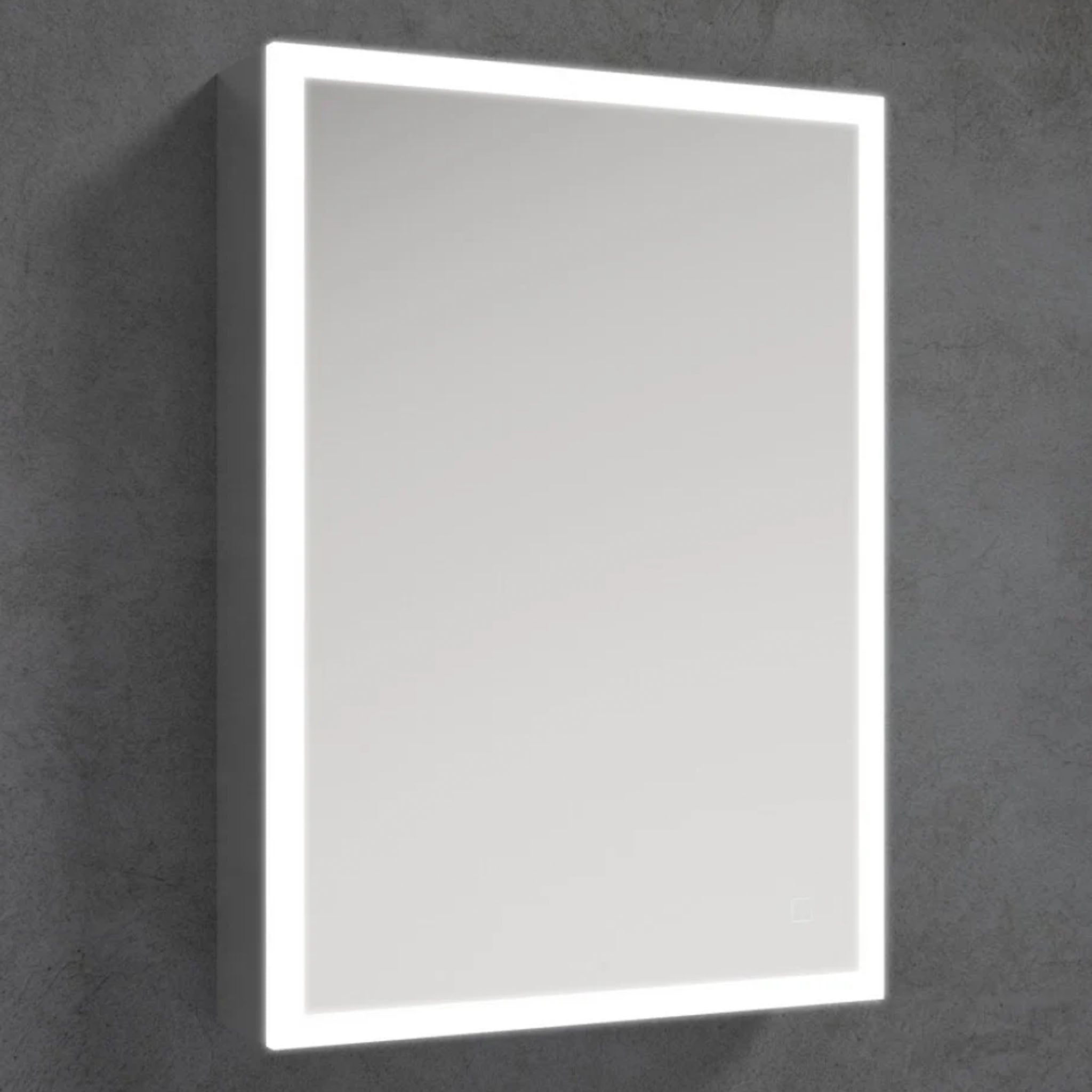 Sonas Sansa Single Door LED Illuminated Mirror Cabinet 500 x 700mm