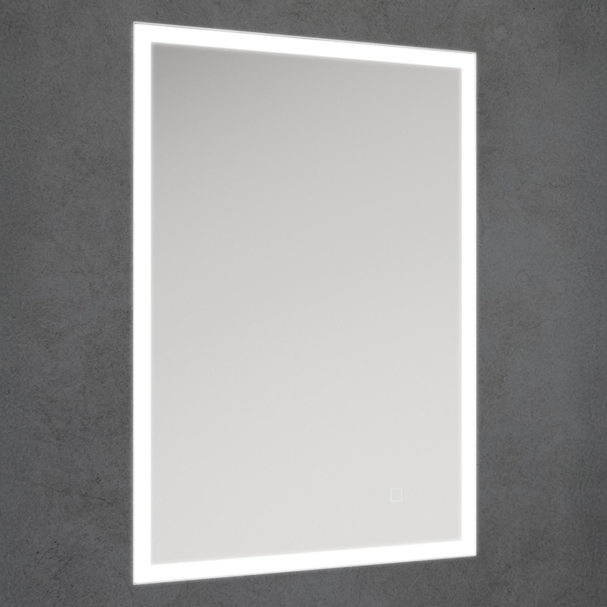 Sonas Sansa Single Door LED Recessed Illuminated Mirror Cabinet 500 x 700mm