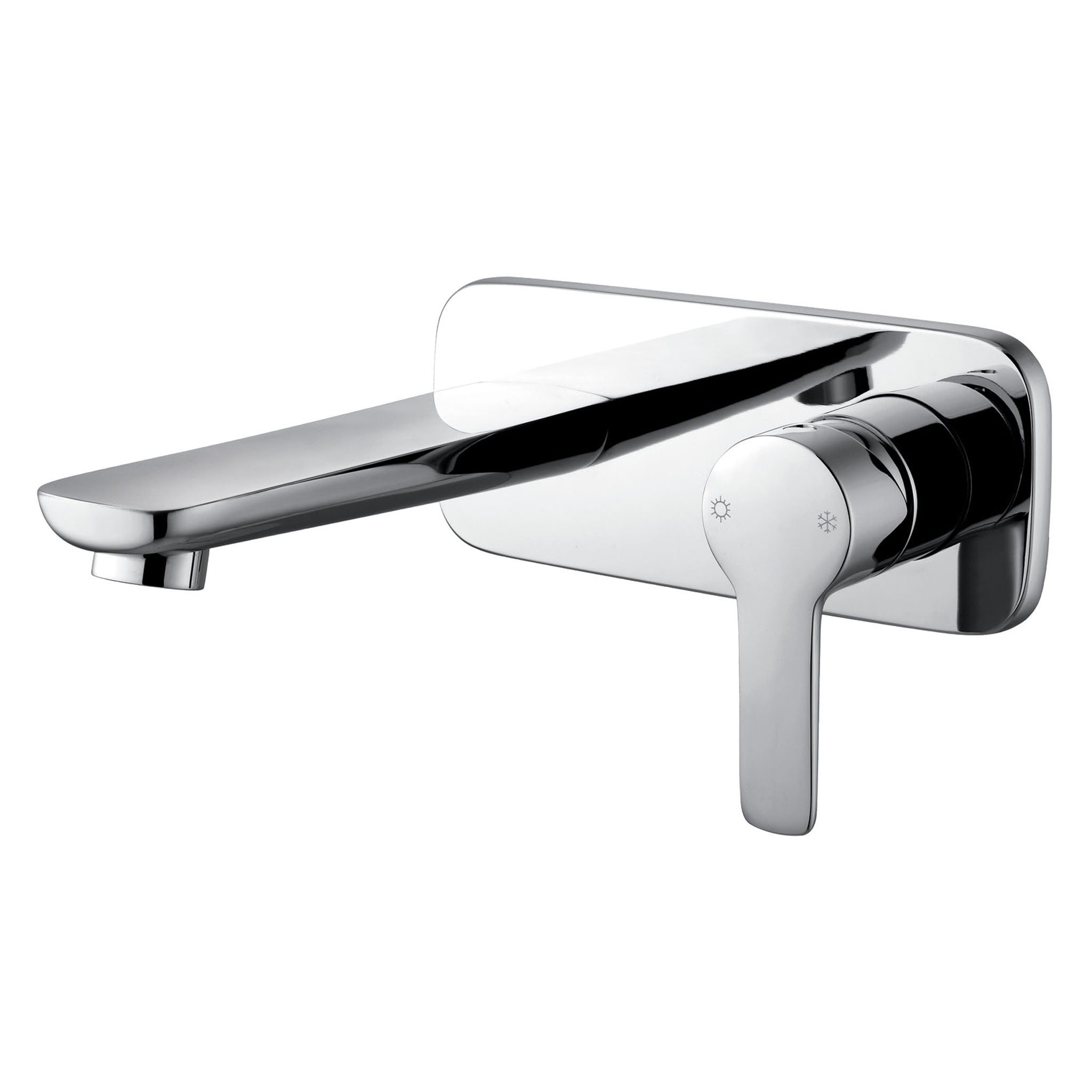 Flova Urban 2-Hole Concealed Basin Mixer Tap Finishing Set