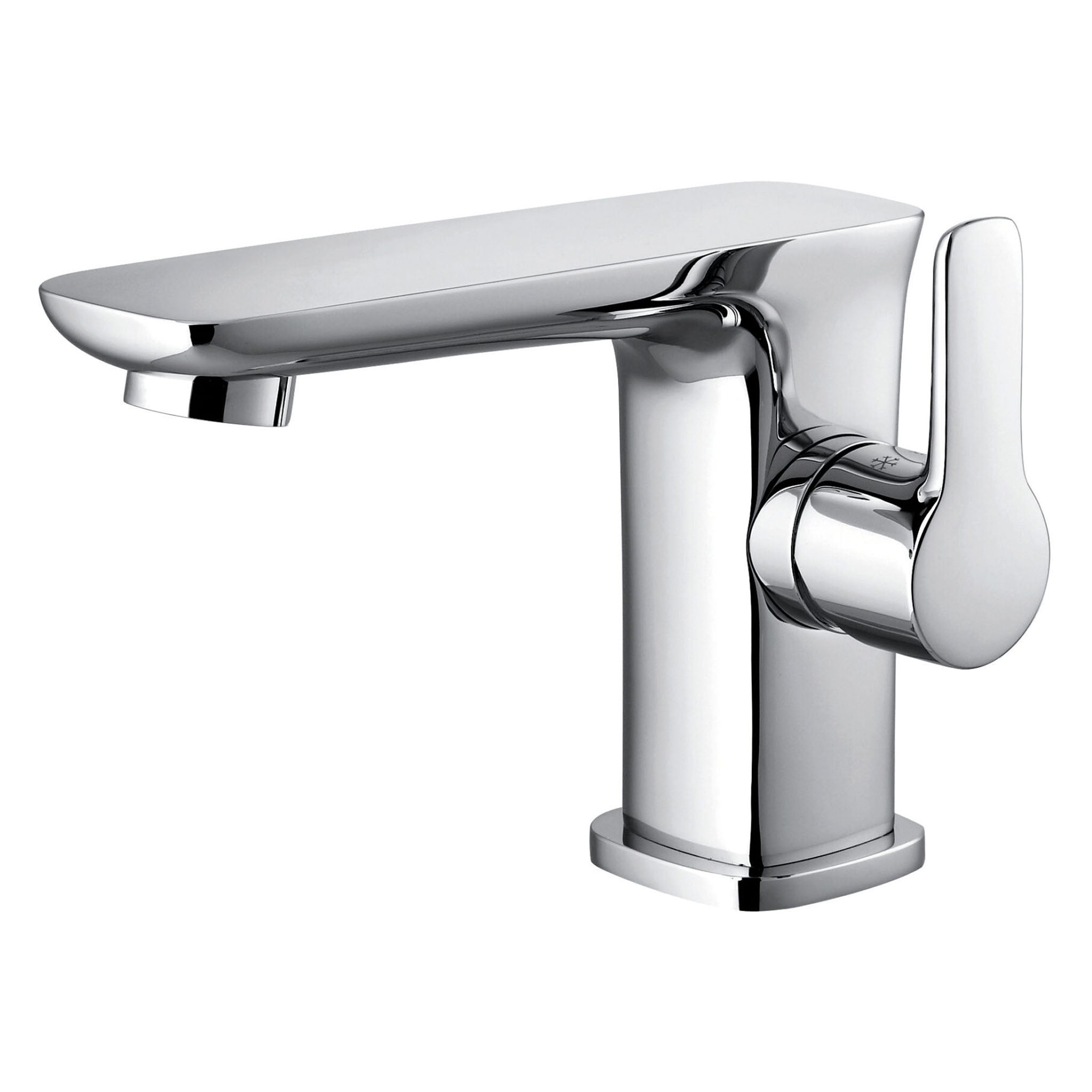 Flova Urban 100mm Single Lever Basin Mixer Tap & Waste