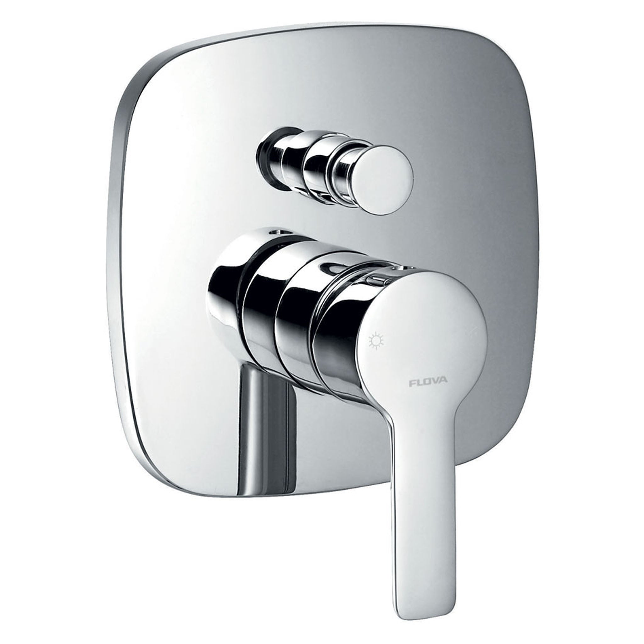 Flova Urban Concealed 2-Outlet Manual Shower Mixer