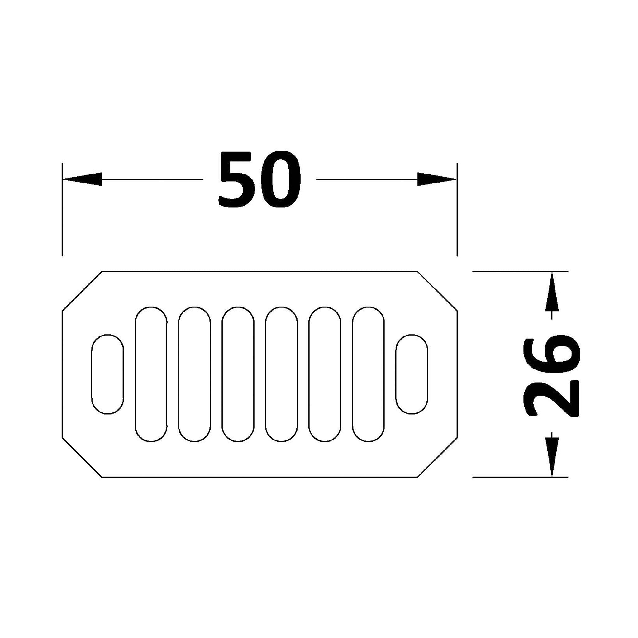 BC Designs Basin Grill (Each)