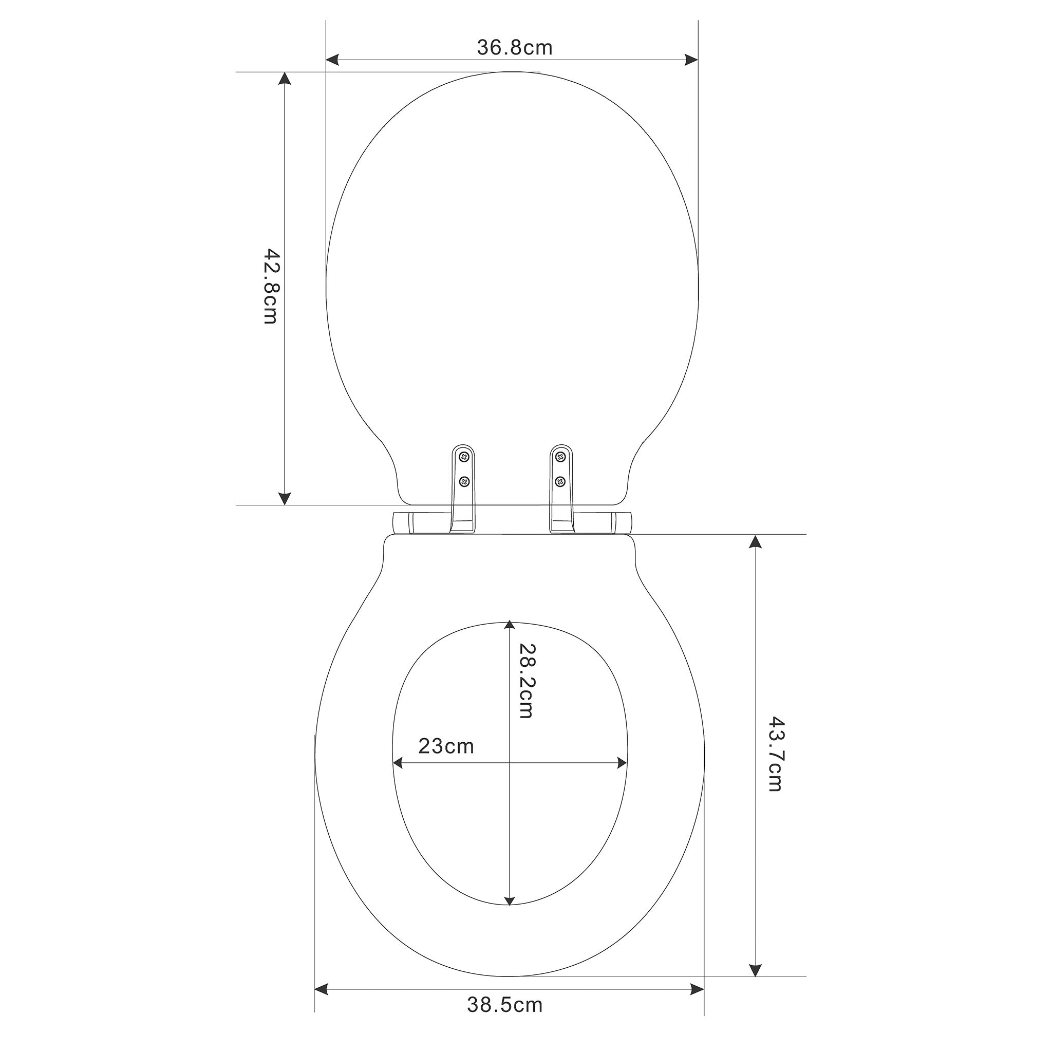 BC Designs Victrion Soft Close Toilet Seat